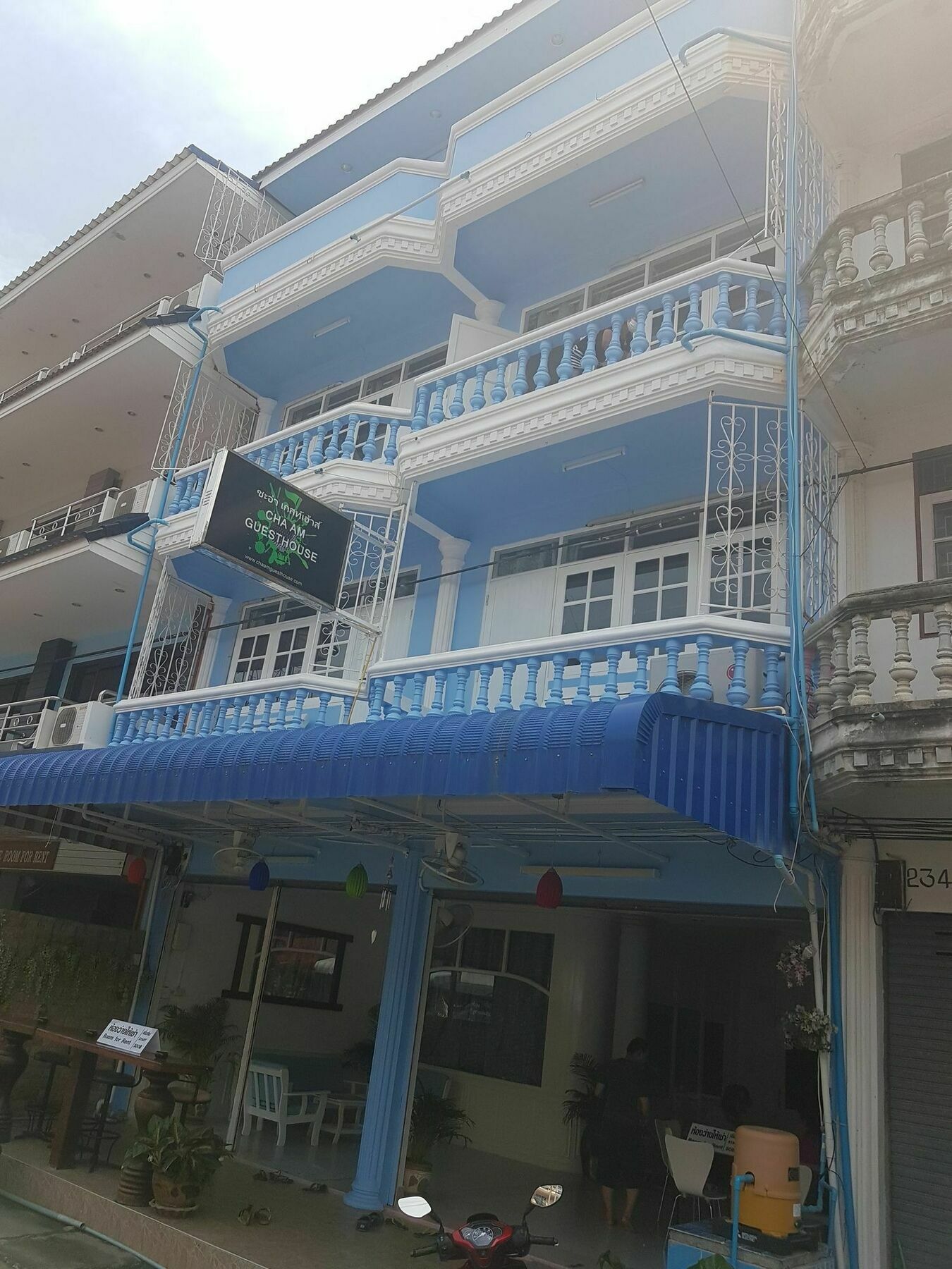Chaam Guesthouse Cha-Am Ngoại thất bức ảnh
