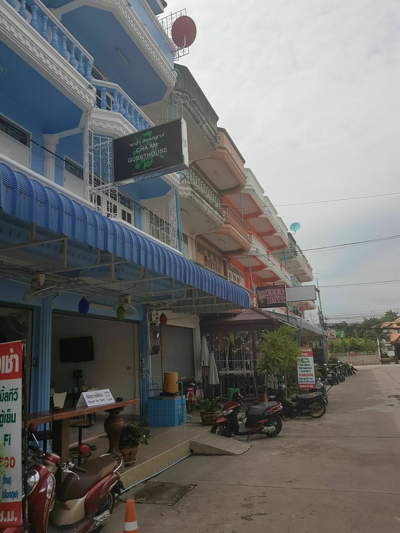 Chaam Guesthouse Cha-Am Ngoại thất bức ảnh